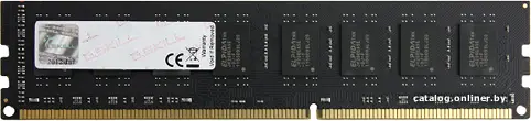 Оперативная память G.Skill Value 4GB DDR3 PC3-12800 F3-1600C11S-4GNT