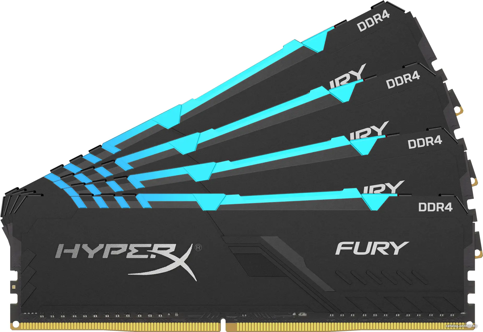 Купить Оперативная память HyperX Fury RGB 16GB DDR4 PC4-19200 HX424C15FB3A/16, цена, опт и розница