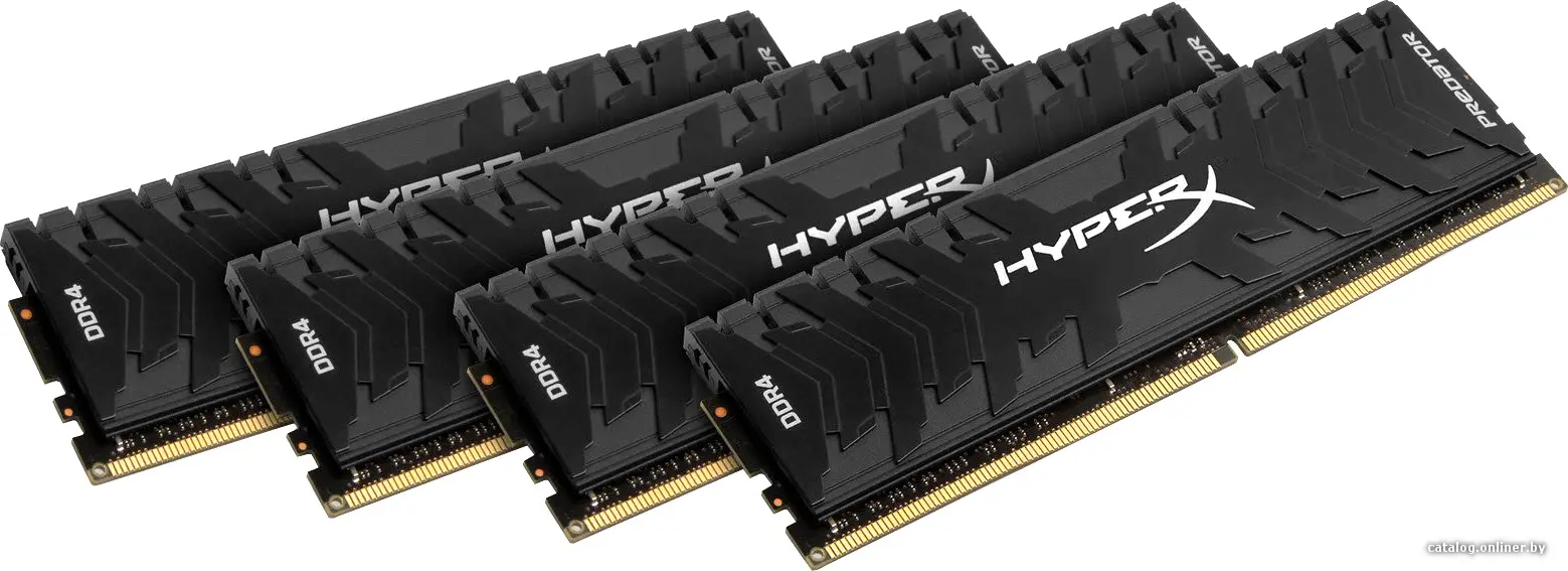 Оперативная память HyperX Predator 4x4GB DDR4 PC4-25600 HX432C16PB3K4/16