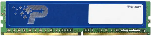 Оперативная память Patriot Signature 4GB DDR3 PC3-12800 (PSD34G160081)