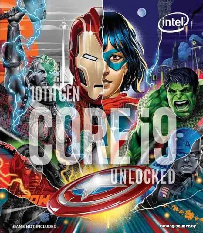 Процессор Intel Core i9-10900KA (BOX) Marvel Avengers BX8070110900KA