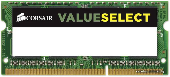 Купить Оперативная память Corsair Value Select 8GB DDR3 SO-DIMM PC3-12800 (CMSO8GX3M1C1600C11), цена, опт и розница