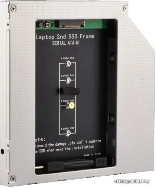 Адаптер Cablexpert A-SATA12M2-01 (12,7 мм)
