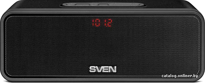 Колонка беспроводная SVEN [PS-170BL] Black (2x5W, Bluetooth, microSD, FM, Li-Ion)