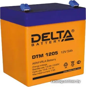 Аккумулятор для ИБП Delta DTM 1205 (12В/5 А·ч)