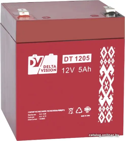 Аккумулятор для ИБП Delta Vision DT 1205 F2 (12В/5 А·ч)