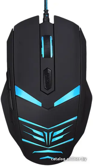 Купить Игровая мышь Oklick 745G LEGACY Gaming Optical Mouse Black/Blue (866475), цена, опт и розница