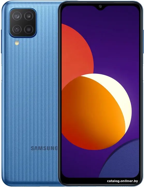 Смартфон Samsung Galaxy M12 64Gb  Blue SM-M127FLBVSER