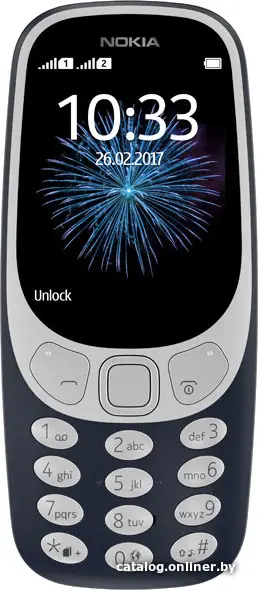 Купить Мобильный телефон Nokia 3310 Dual SIM (синий), цена, опт и розница