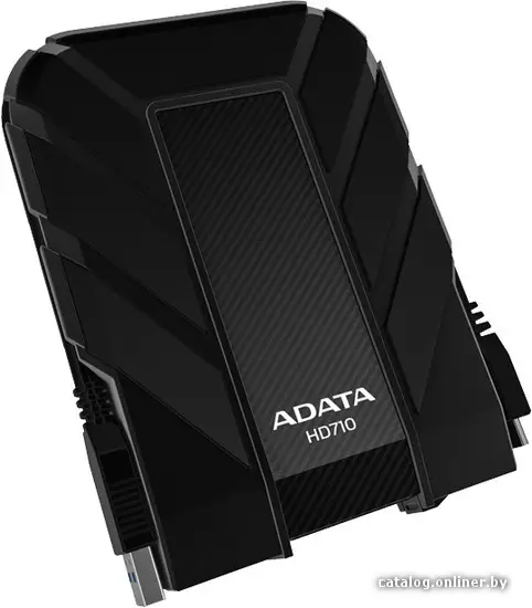 Купить Внешний накопитель A-Data DashDrive Durable HD710 2TB Black (AHD710-2TU3-CBK), цена, опт и розница