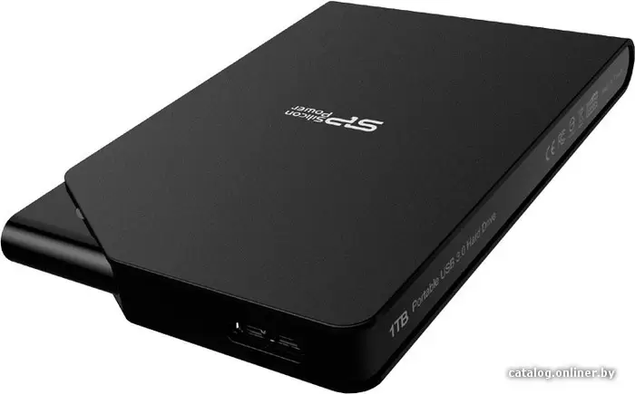 Внешний накопитель Silicon-Power Stream S03 1TB Black (SP010TBPHDS03S3K)