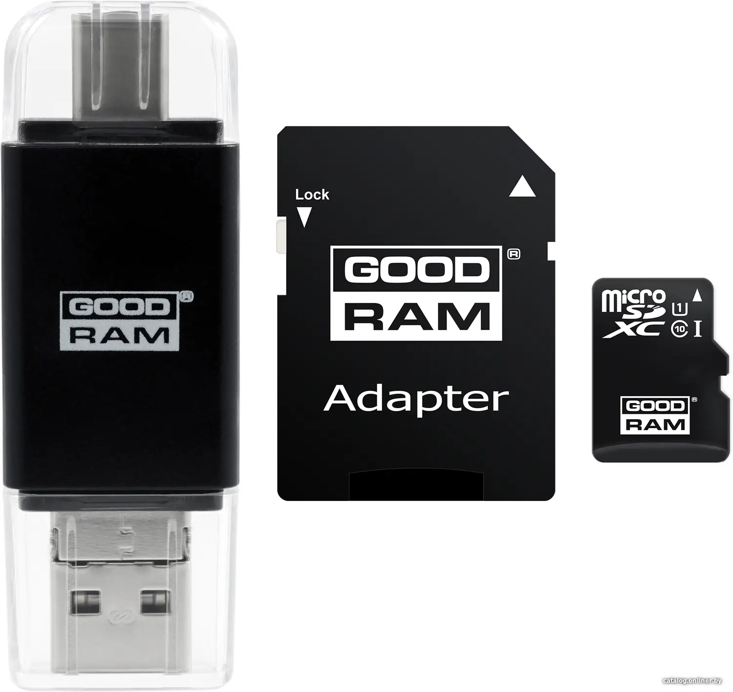 Купить Карта памяти GOODRAM M1A5 microSDHC M1A5-0320R11 32GB (с адаптером), цена, опт и розница