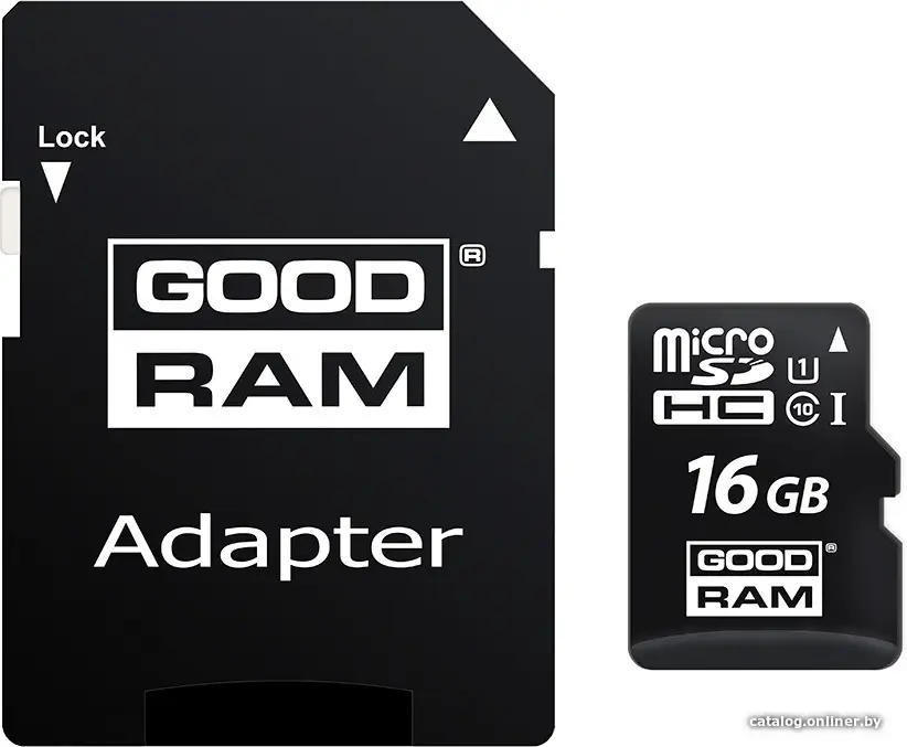 Купить Карта памяти GOODRAM M1AA microSDHC M1AA-0160R12 16GB (с адаптером), цена, опт и розница
