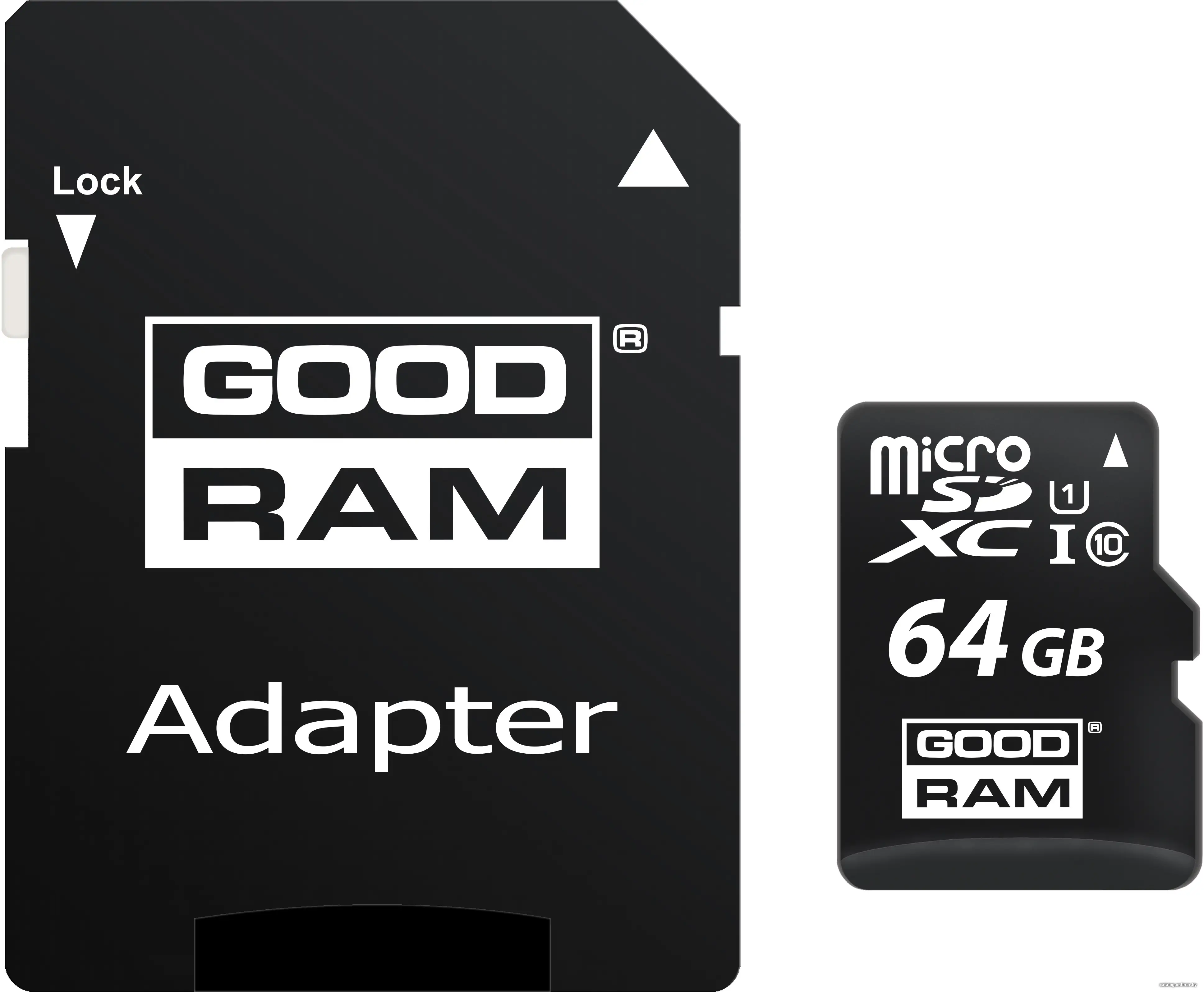 Купить Карта памяти GOODRAM M1AA microSDXC M1AA-0640R12 64GB (с адаптером), цена, опт и розница