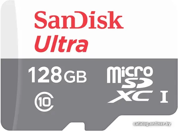 Купить Карта памяти SanDisk microSDXC Ultra SDSQUNS-128G-GN6MN 128GB, цена, опт и розница