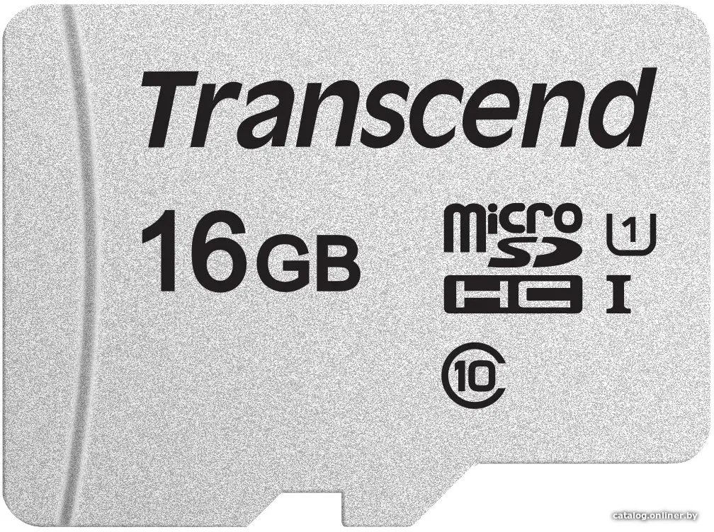 Карта памяти Transcend microSDHC 300S 16GB