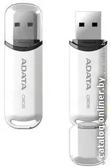 Накопитель USB Flash A-Data C906 16 Гб White (AC906-16G-RWH)