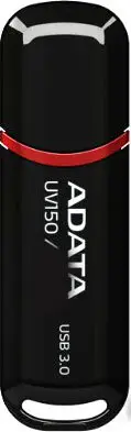 Купить USB Flash A-Data DashDrive UV150 128GB (AUV150-128G-RBK), цена, опт и розница