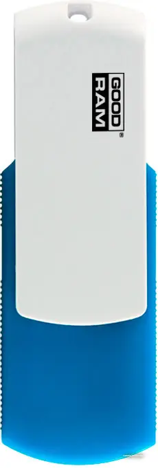 Накопитель USB 2.0 16Gb GOODRAM UCO2 [UCO2-0160MXR11] White/Blue (RTL)