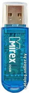 Купить USB Flash Mirex ELF BLUE 32GB (13600-FMUBLE32), цена, опт и розница