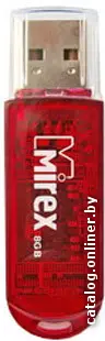 Купить USB Flash Mirex ELF RED 8GB (13600-FMURDE08), цена, опт и розница