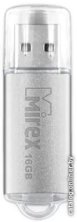 Купить USB Flash Mirex Unit Silver 16GB [13600-FMUUSI16], цена, опт и розница