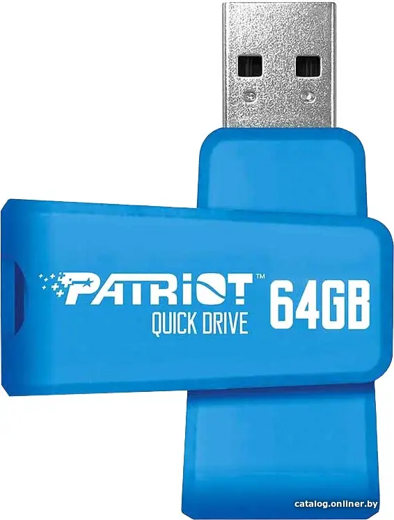 Купить USB Flash Patriot Quick Drive 64GB (синий), цена, опт и розница