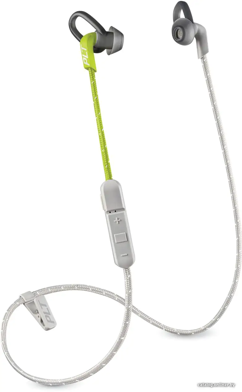 Наушники Plantronics BackBeat Fit 305 (серый/зеленый)