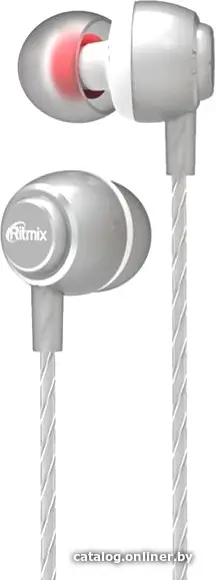 Наушники Ritmix RH-150M (серебристый)