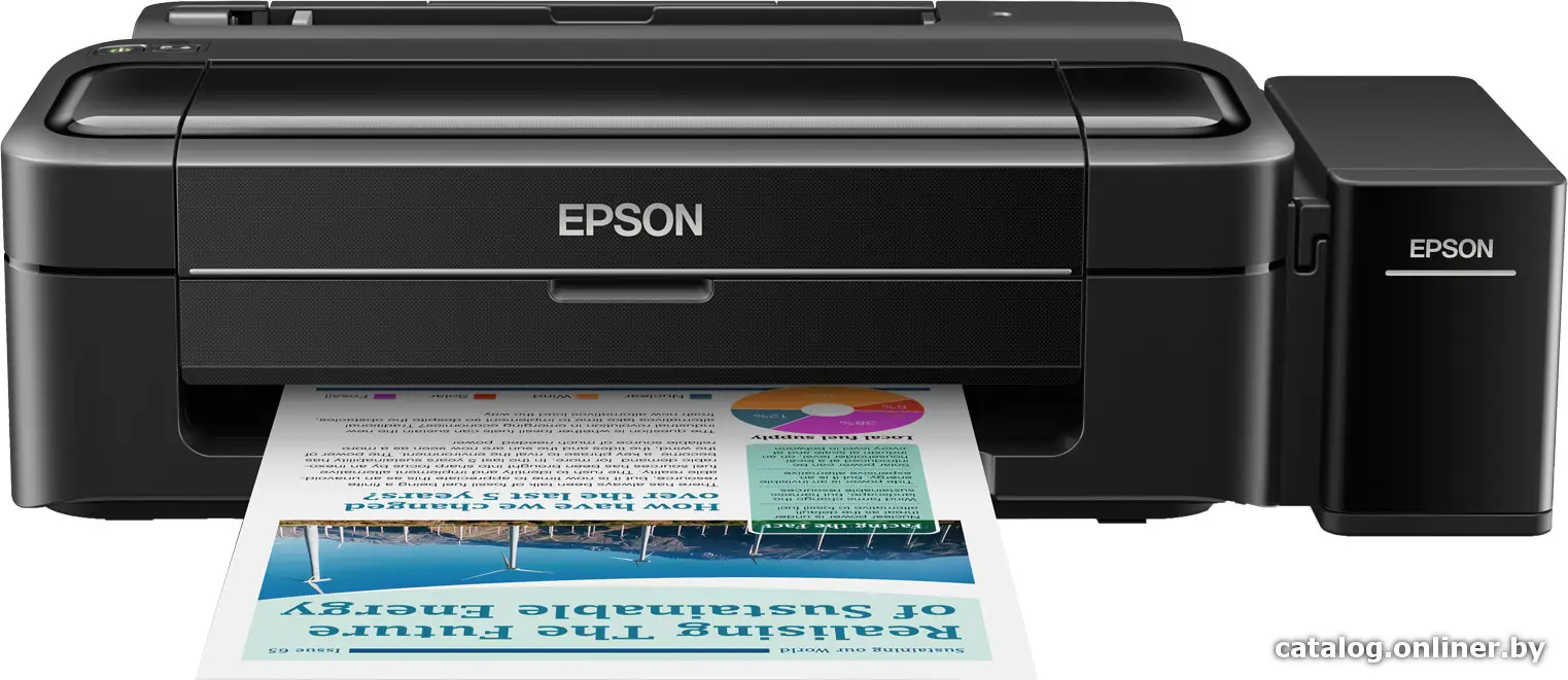 Принтер Epson L312 (A4, струйный, 33 стр / мин, 5760 optimized dpi, 4 краски, USB2.0)