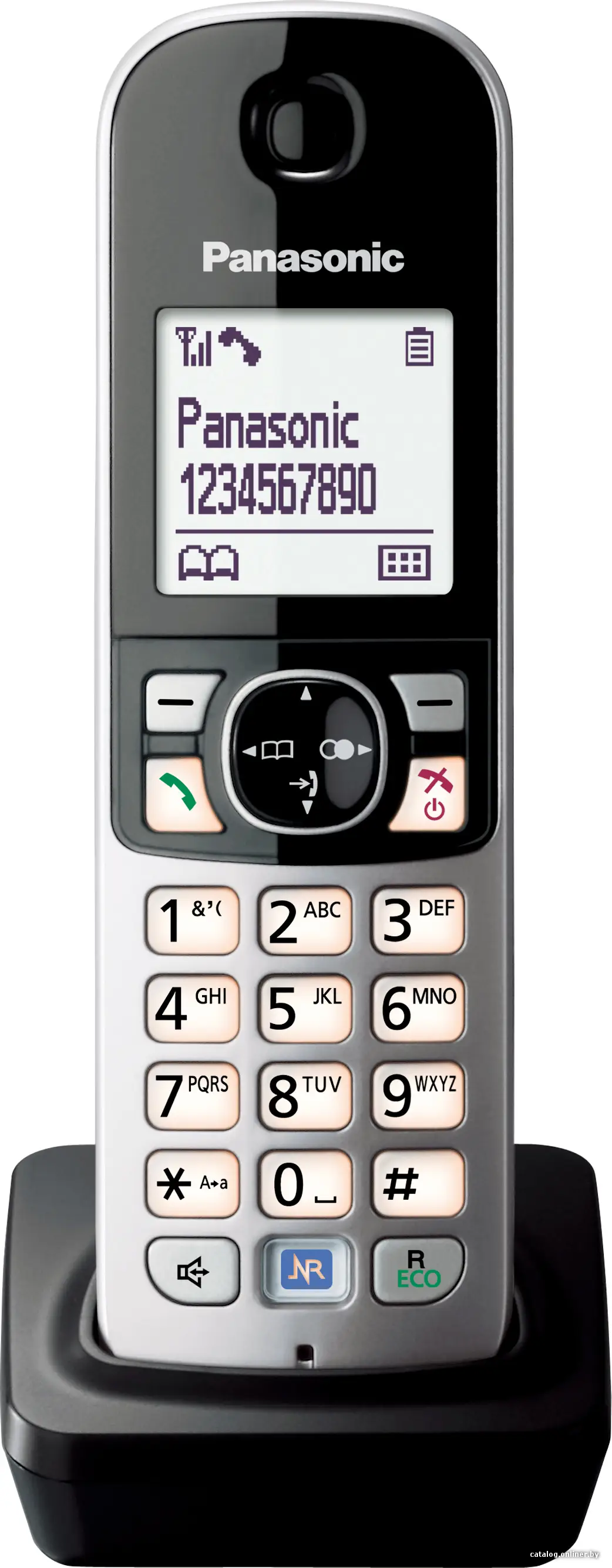Купить Дополнительная телефонная трубка Panasonic KX-TGA681RUB, цена, опт и розница