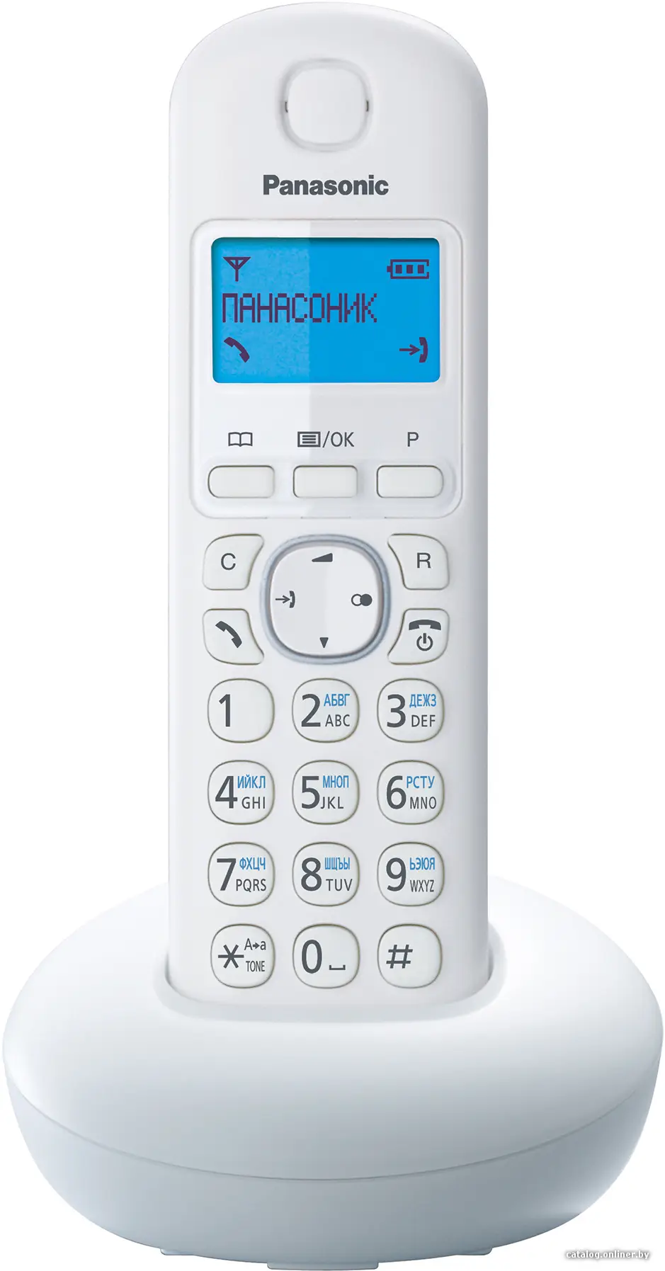 Купить Радиотелефон Panasonic KX-TGB210RUW, цена, опт и розница