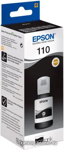 Чернила Epson C13T03P14A (110 Black)