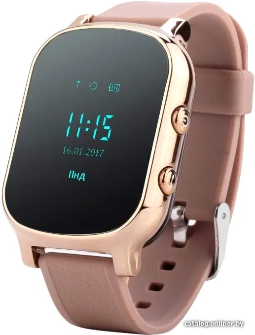Умные часы Smart Baby Watch GW700 (золотистый)