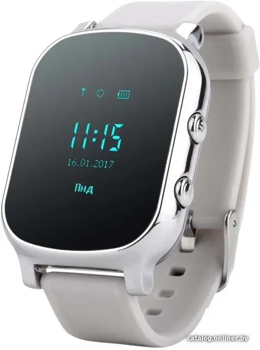 Умные часы Smart Baby Watch GW700 (серебристый)