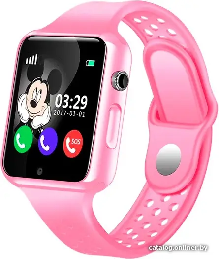 Умные часы Wise WG-SW003 Mickey (розовый)