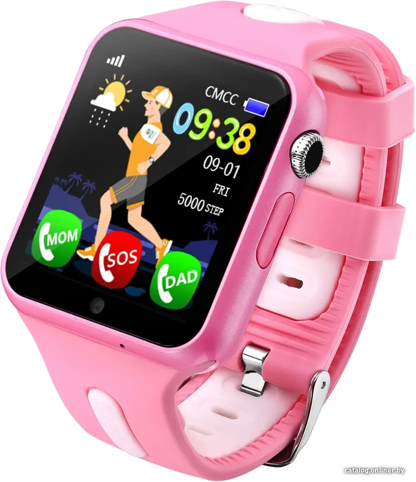 Умные часы Wise WG-SW003 Style (розовый/белый)