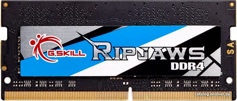 Оперативную память G.Skill Ripjaws 16GB DDR4 SODIMM PC4-25600 F4-3200C22S-16GRS