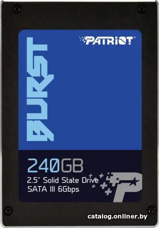 Купить SSD Patriot Burst 240GB PBU240GS25SSDR, цена, опт и розница