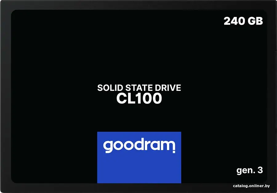 Купить SSD GOODRAM CL100 Gen. 3 120GB SSDPR-CL100-120-G3, цена, опт и розница