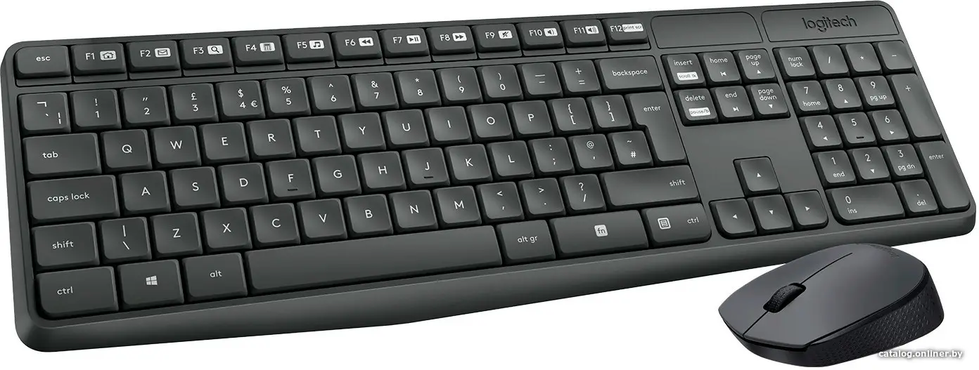 Клавиатура + мышь Logitech MK235 Wireless Keyboard and Mouse [920-007948] (id1019508)