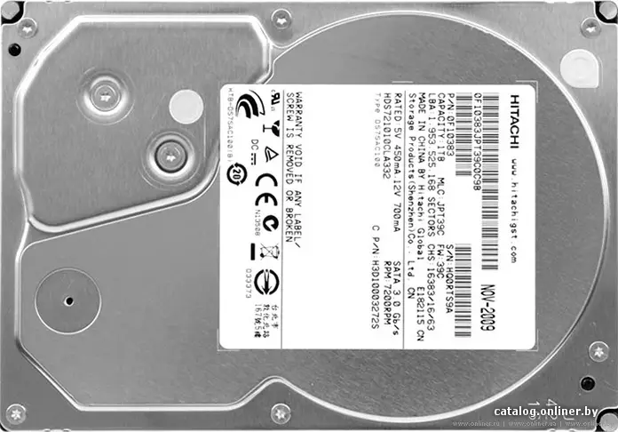 Жесткий диск Hitachi Deskstar 7K1000.C 320 Гб (HDS721032CLA662) (id1019824)