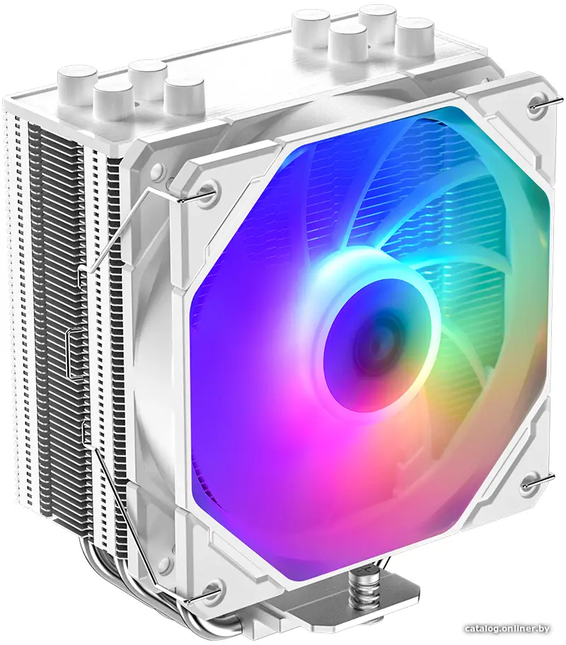 Купить Кулер для процессора ID-Cooling SE-224-XTS ARGB White, цена, опт и розница