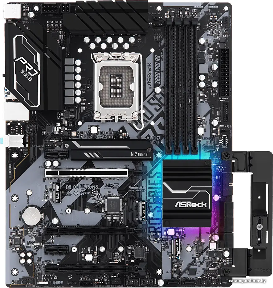 Купить Материнская плата ASRock Z690 Pro RS, цена, опт и розница