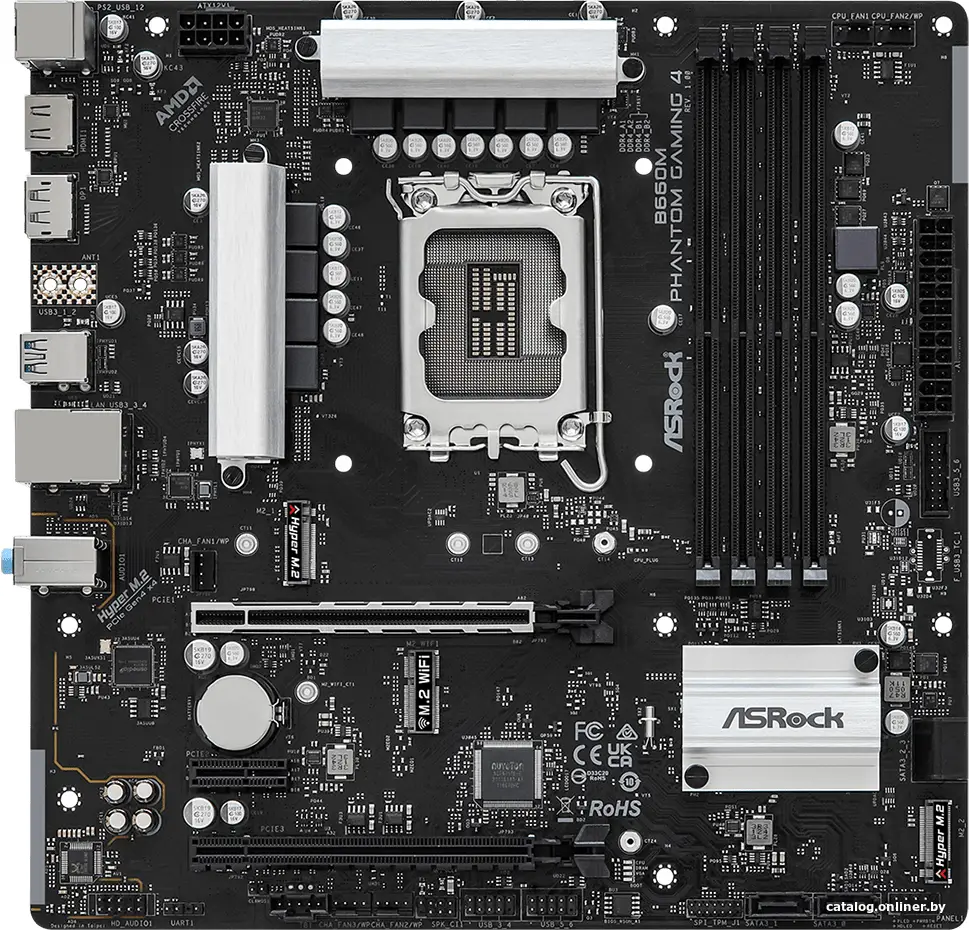 Купить Материнская плата ASRock B660M Phantom Gaming 4, цена, опт и розница