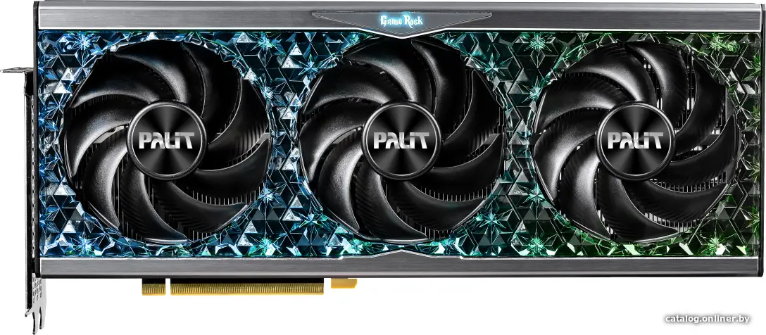 Купить Видеокарта Palit GeForce RTX 4090 GameRock 24G NED4090019SB-1020G, цена, опт и розница