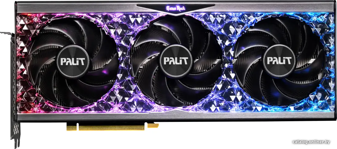 Купить Видеокарта Palit GameRock Midnight Kaleidoscope GeForce RTX 4080 16GB OC NED4080S19T2-1030G, цена, опт и розница