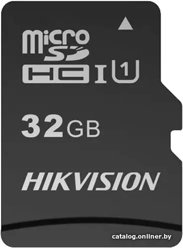 Карта памяти Hikvision microSDHC HS-TF-C1(STD)/32G/Adapter 32GB (с адаптером) (id1020436)