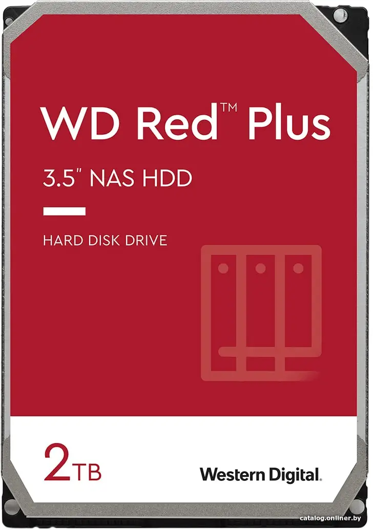 Жесткий диск WD Red Plus 2TB WD20EFZX (id1020506)