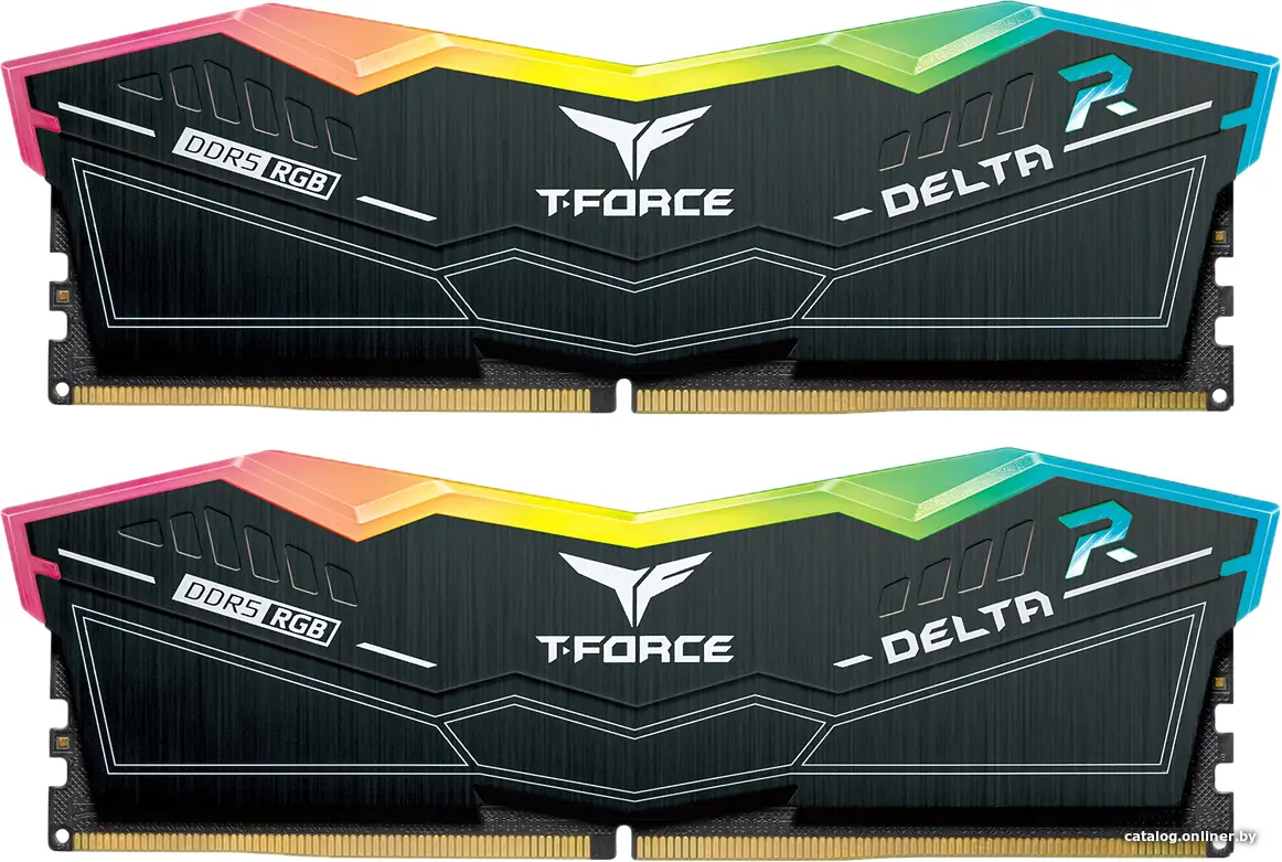 Купить Оперативная память Team T-Force Delta RGB 2x16ГБ DDR5 6000 МГц FF3D532G6000HC30DC01, цена, опт и розница